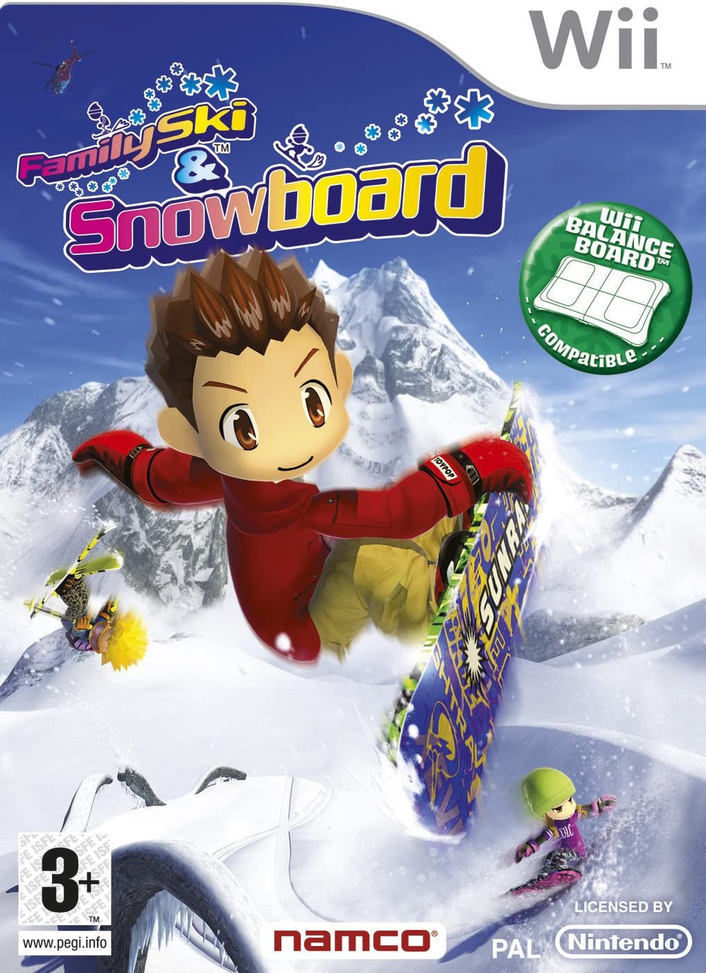 Family Ski & Snowboard - Wii | Yard's Games Ltd