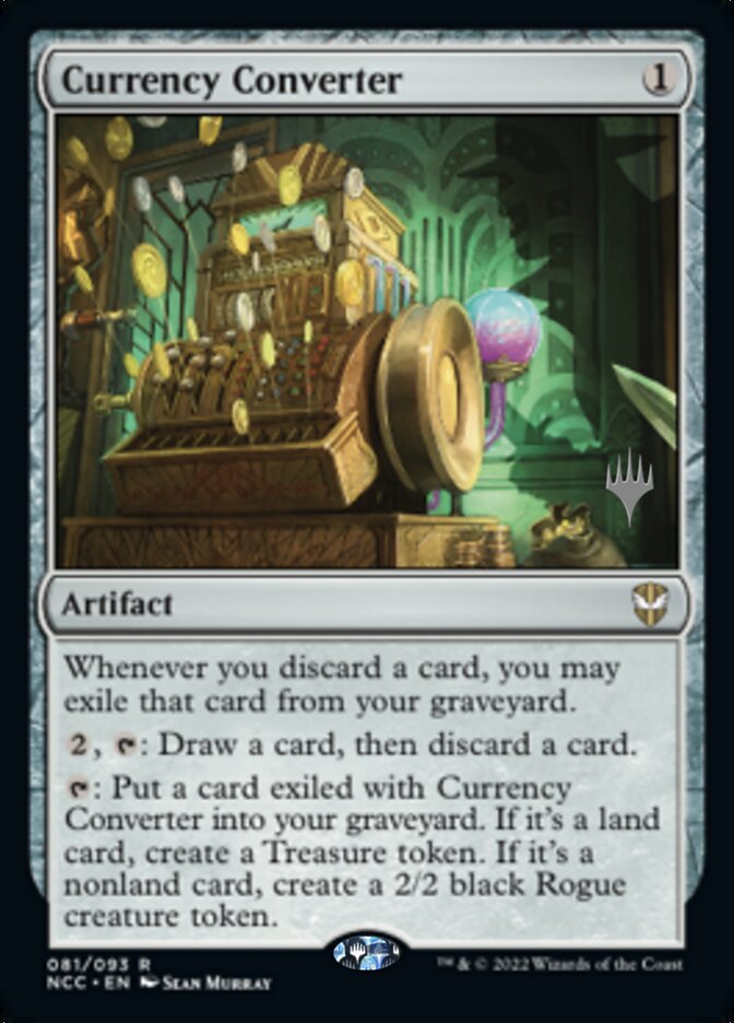 Currency Converter (Promo Pack) [Streets of New Capenna Commander Promos] | Yard's Games Ltd