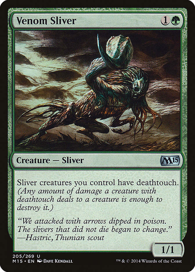 Venom Sliver [Magic 2015] | Yard's Games Ltd