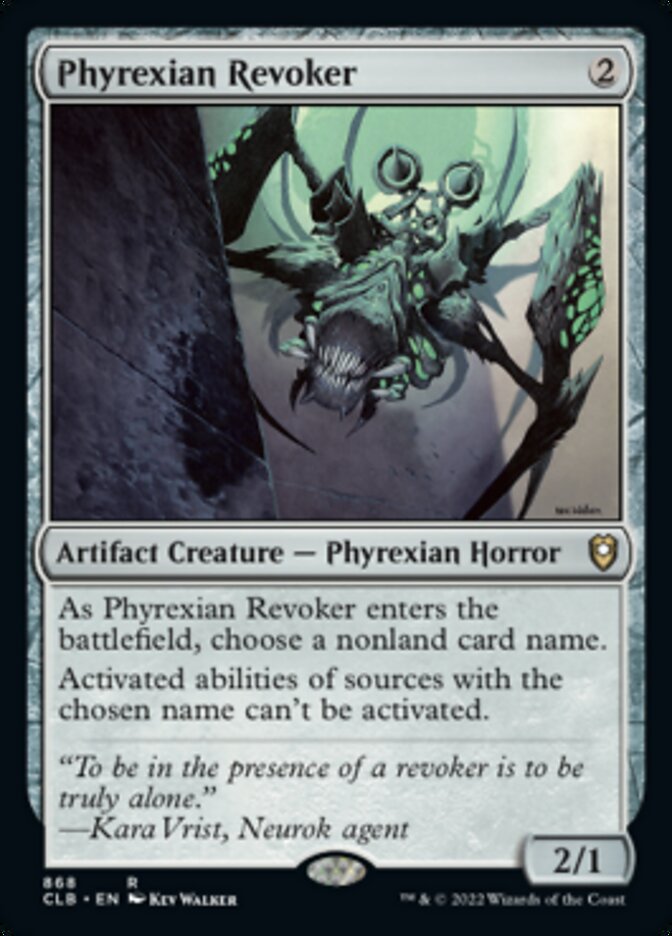 Phyrexian Revoker [Commander Legends: Battle for Baldur's Gate] | Yard's Games Ltd