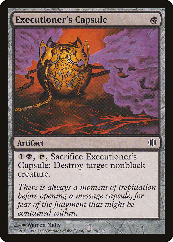 Executioner's Capsule [Shards of Alara] | Yard's Games Ltd