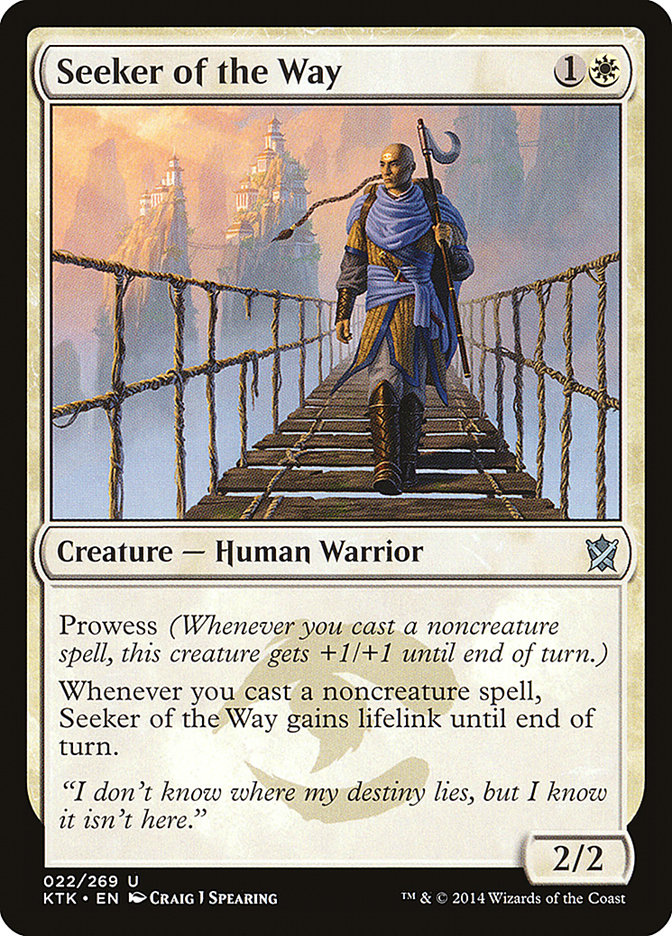 Seeker of the Way [Khans of Tarkir] | Yard's Games Ltd