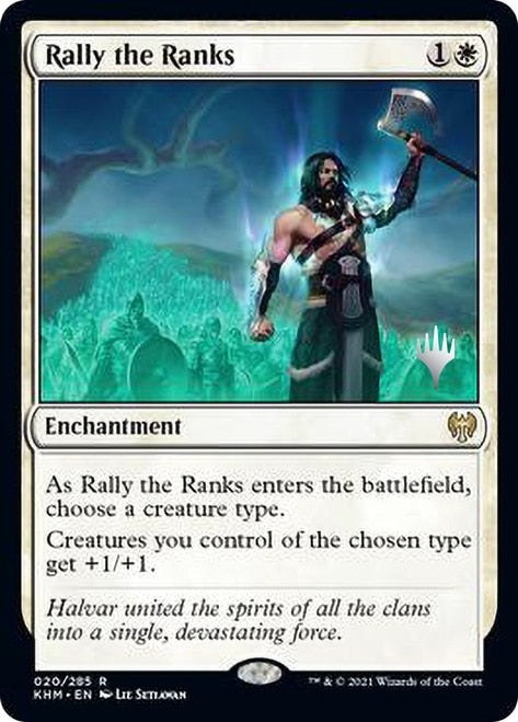 Rally the Ranks (Promo Pack) [Kaldheim Promos] | Yard's Games Ltd