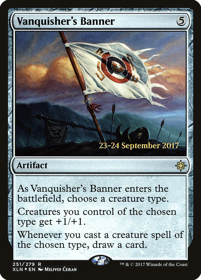 Vanquisher's Banner [Ixalan Prerelease Promos] | Yard's Games Ltd