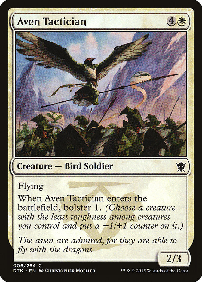 Aven Tactician [Dragons of Tarkir] | Yard's Games Ltd