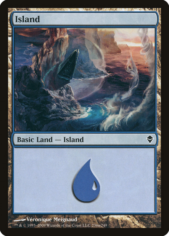 Island (236a) [Zendikar] | Yard's Games Ltd