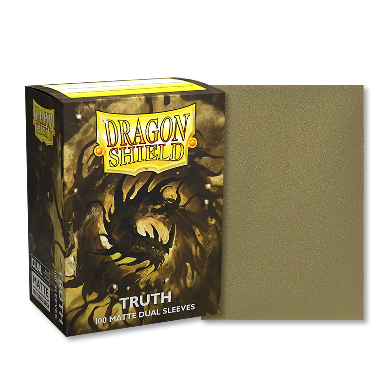 Dragon Shield: Standard 100ct Art Sleeves - Truth (Dual Matte) | Yard's Games Ltd