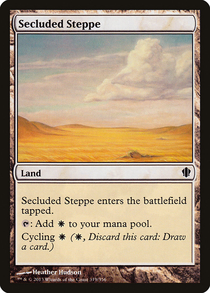 Secluded Steppe [Commander 2013] | Yard's Games Ltd