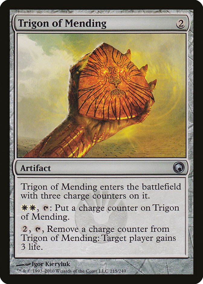 Trigon of Mending [Scars of Mirrodin] | Yard's Games Ltd