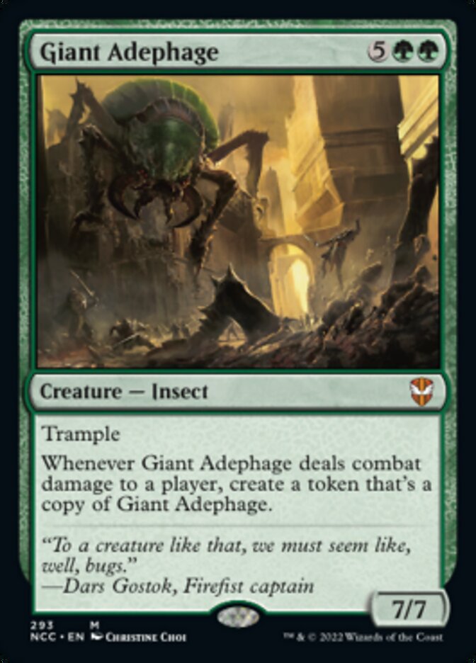 Giant Adephage [Streets of New Capenna Commander] | Yard's Games Ltd