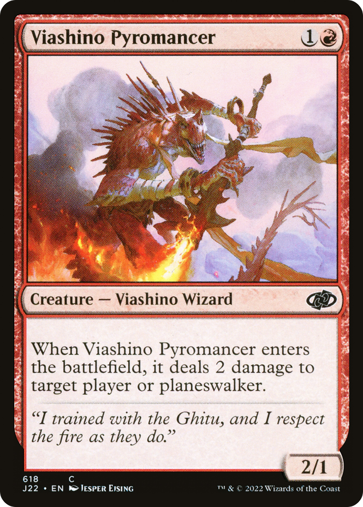 Viashino Pyromancer [Jumpstart 2022] | Yard's Games Ltd