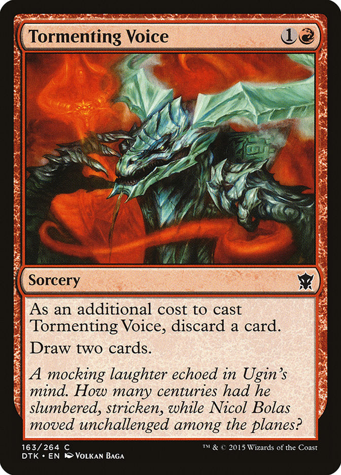 Tormenting Voice [Dragons of Tarkir] | Yard's Games Ltd