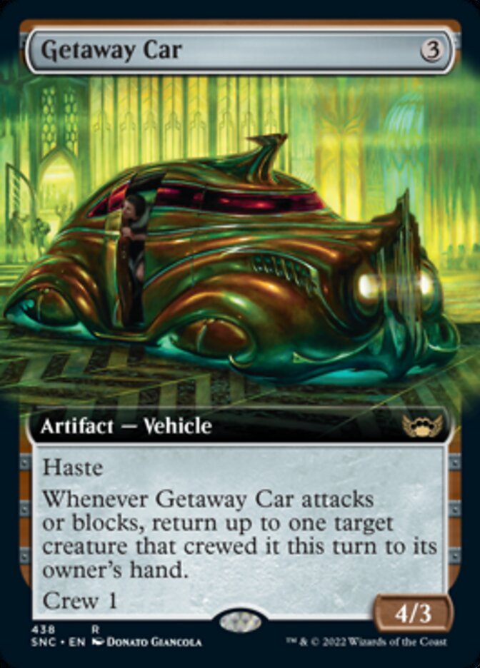 Getaway Car (Extended Art) [Streets of New Capenna] | Yard's Games Ltd