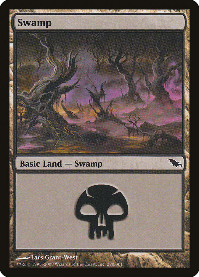 Swamp (290) [Shadowmoor] | Yard's Games Ltd