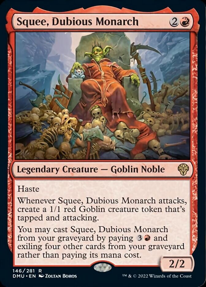 Squee, Dubious Monarch [Dominaria United] | Yard's Games Ltd