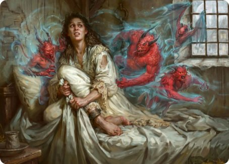 Eruth, Tormented Prophet Art Card [Innistrad: Crimson Vow Art Series] | Yard's Games Ltd