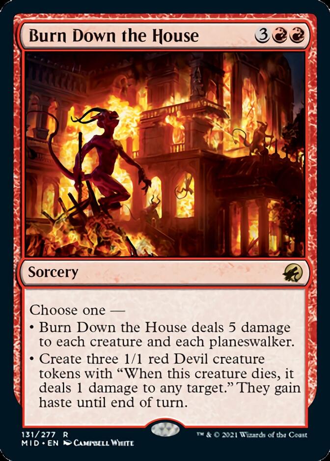 Burn Down the House [Innistrad: Midnight Hunt] | Yard's Games Ltd