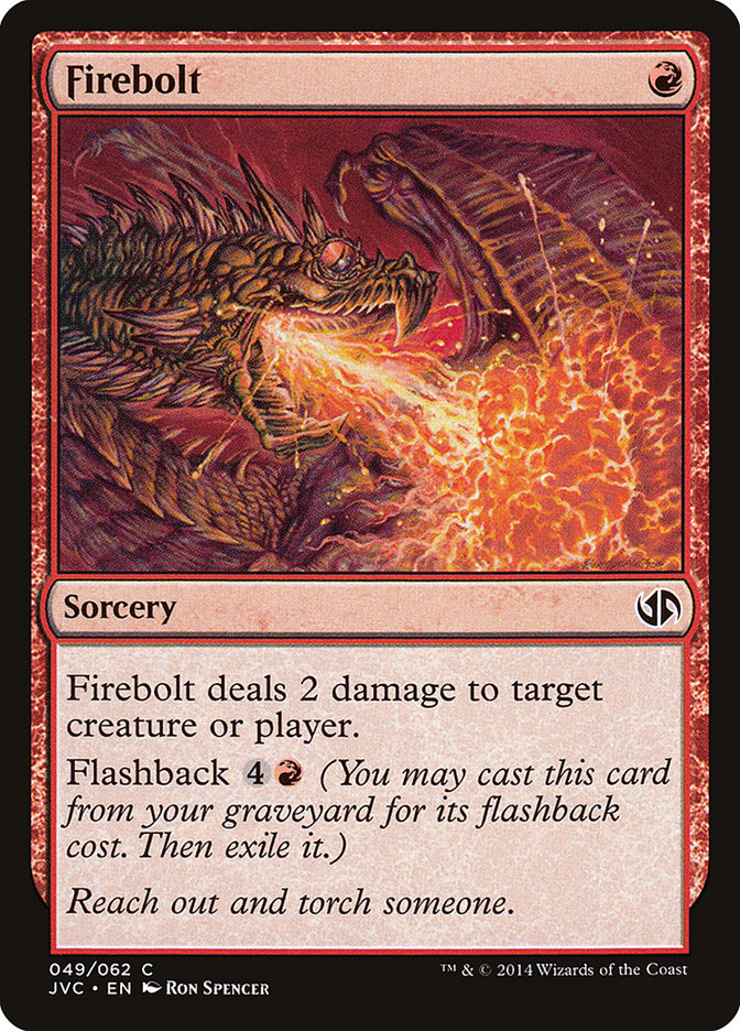 Firebolt [Duel Decks Anthology] | Yard's Games Ltd