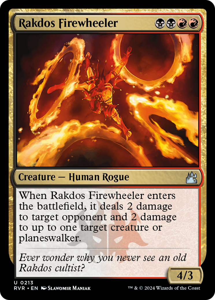 Rakdos Firewheeler [Ravnica Remastered] | Yard's Games Ltd