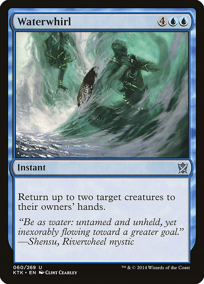 Waterwhirl [Khans of Tarkir] | Yard's Games Ltd