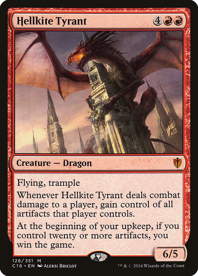 Hellkite Tyrant [Commander 2016] | Yard's Games Ltd