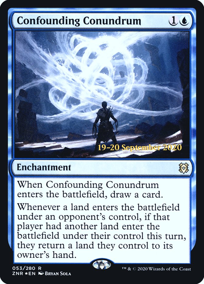 Confounding Conundrum [Zendikar Rising Prerelease Promos] | Yard's Games Ltd