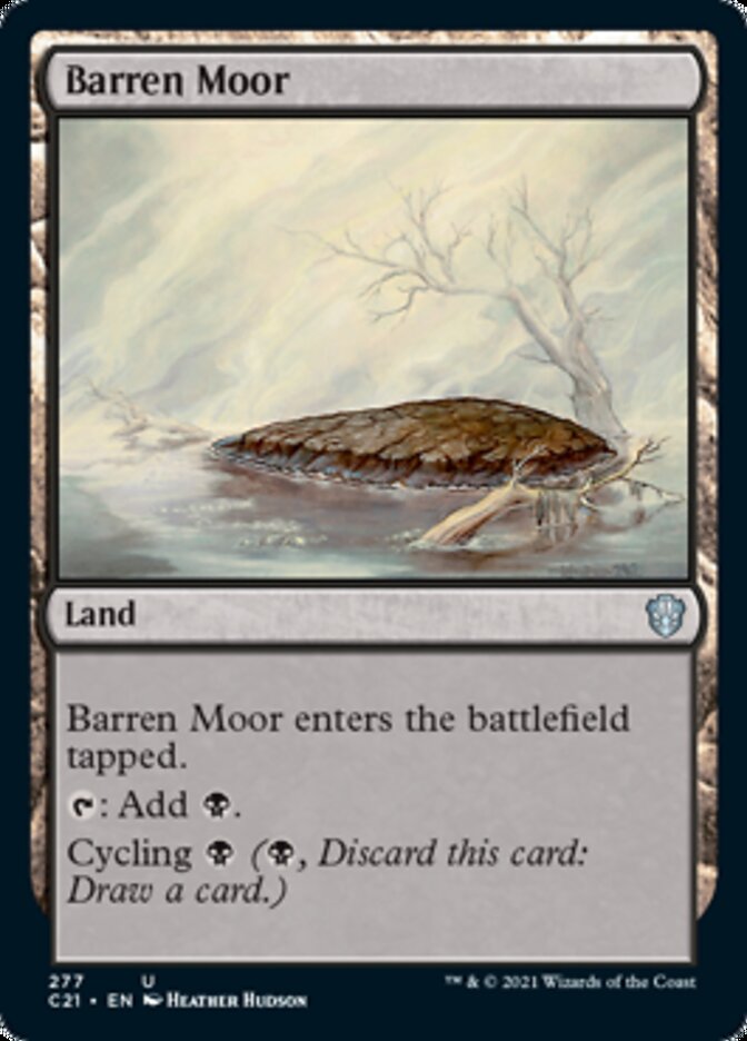 Barren Moor [Commander 2021] | Yard's Games Ltd