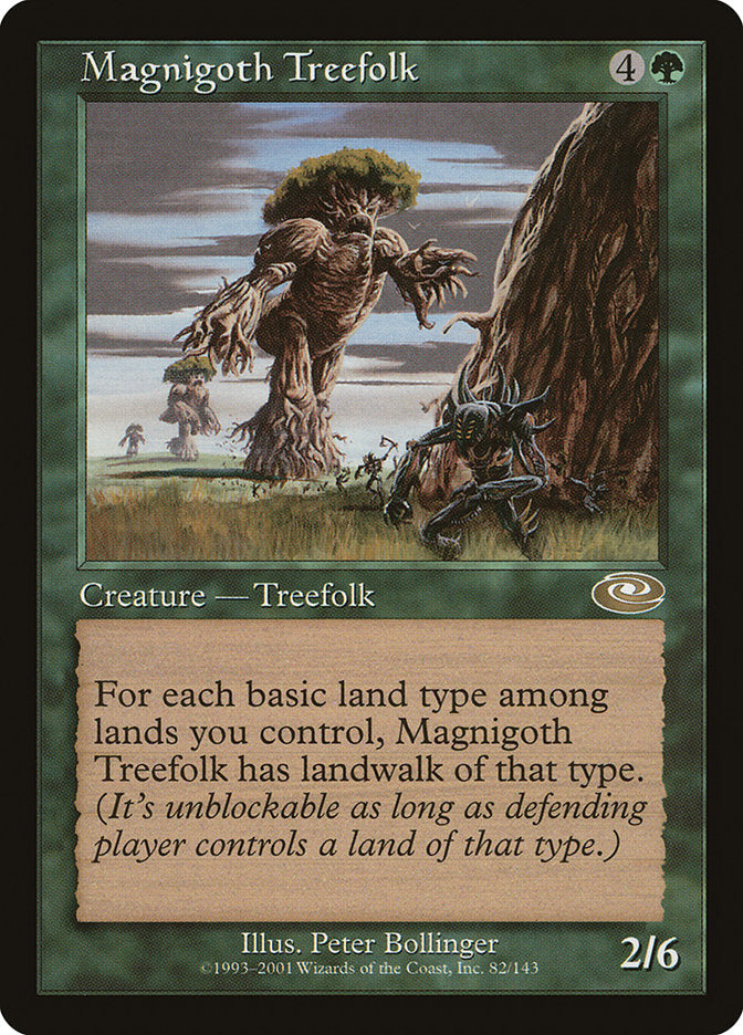 Magnigoth Treefolk [Planeshift] | Yard's Games Ltd