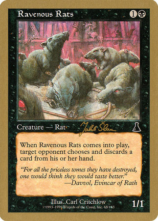 Ravenous Rats - 1999 Jakub Slemr (UDS) [World Championship Decks 1999] | Yard's Games Ltd