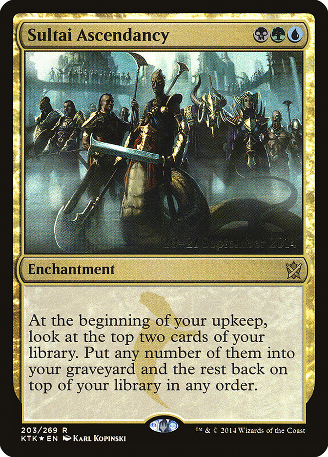 Sultai Ascendancy [Khans of Tarkir Prerelease Promos] | Yard's Games Ltd