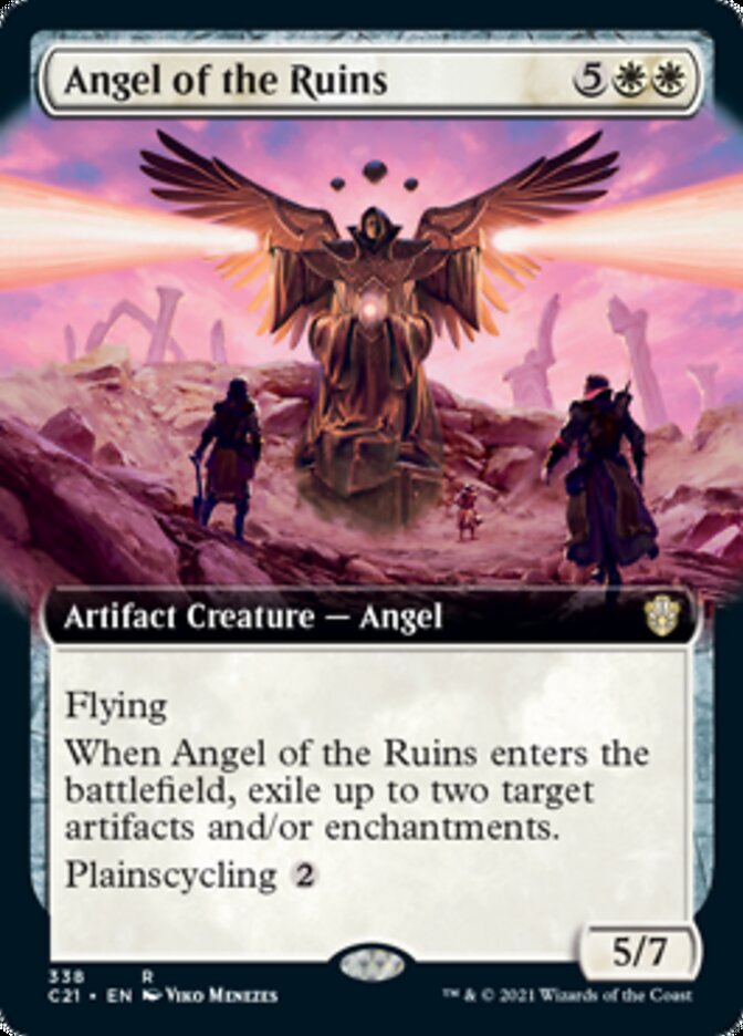 Angel of the Ruins (Extended Art) [Commander 2021] | Yard's Games Ltd