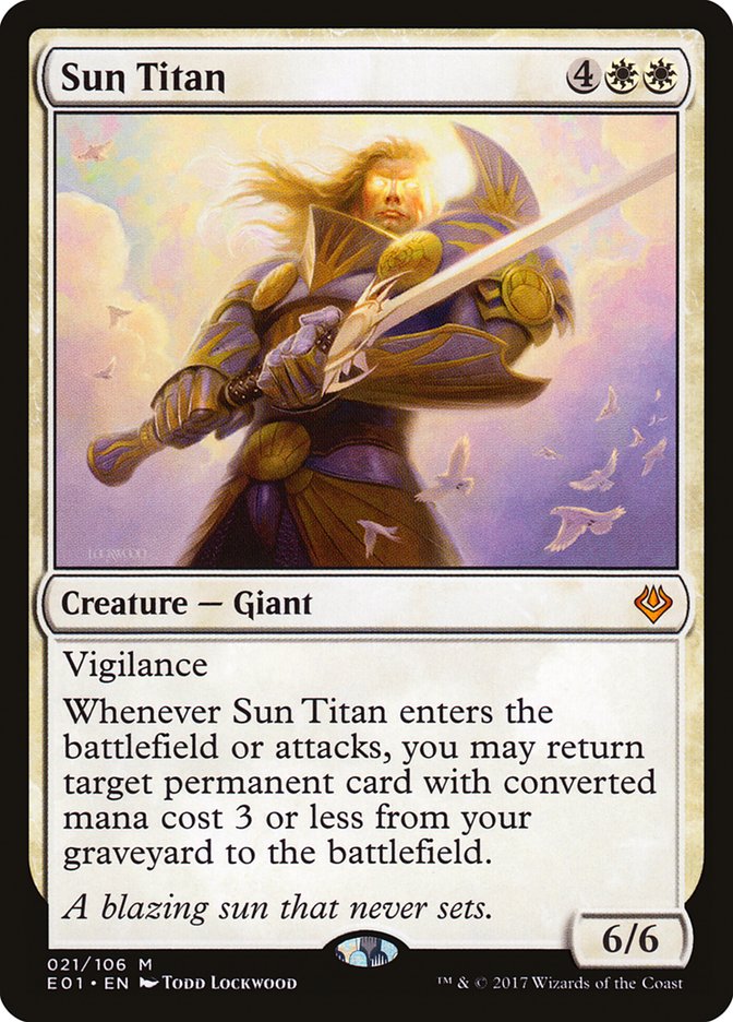 Sun Titan [Archenemy: Nicol Bolas] | Yard's Games Ltd
