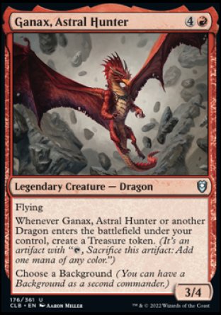 Ganax, Astral Hunter [Commander Legends: Battle for Baldur's Gate] | Yard's Games Ltd