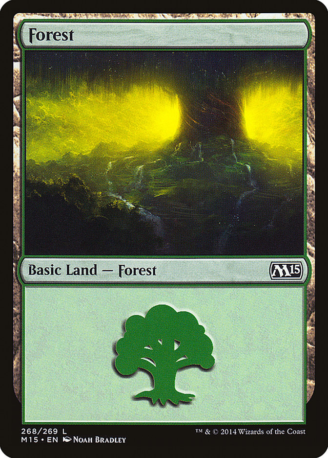 Forest (268) [Magic 2015] | Yard's Games Ltd