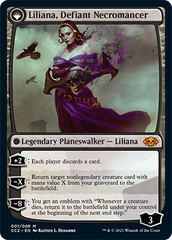 Liliana, Heretical Healer // Liliana, Defiant Necromancer [Commander Collection: Black] | Yard's Games Ltd