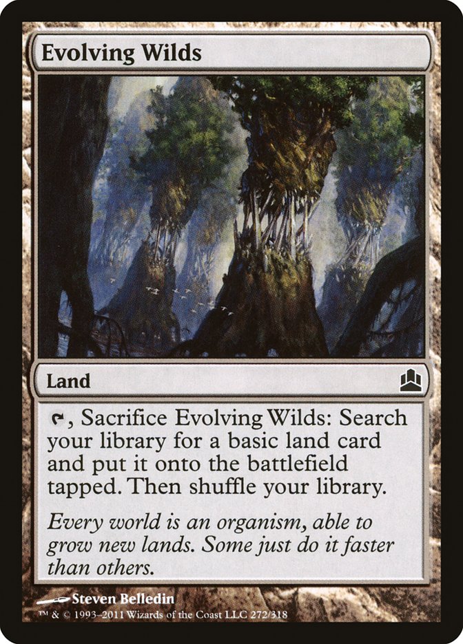 Evolving Wilds [Commander 2011] | Yard's Games Ltd