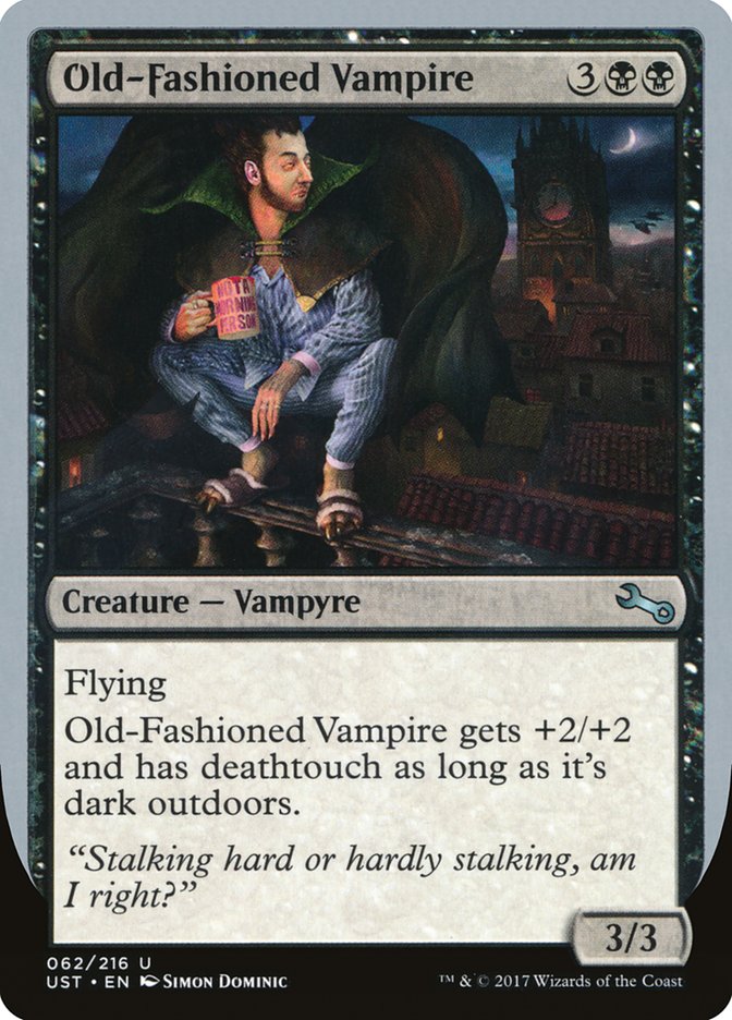 Old-Fashioned Vampire [Unstable] | Yard's Games Ltd