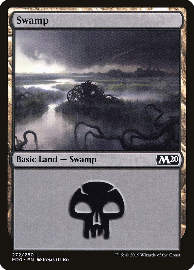 Swamp (272) [Core Set 2020] | Yard's Games Ltd