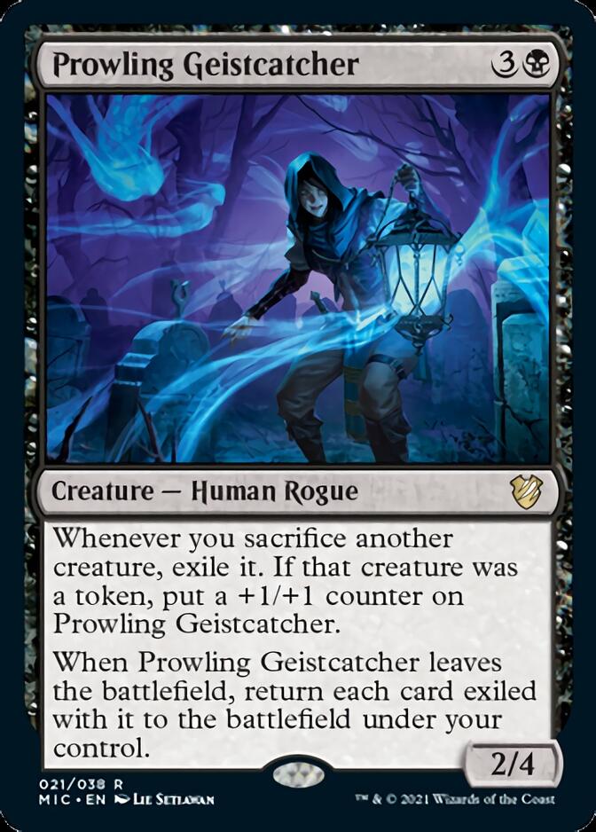 Prowling Geistcatcher [Innistrad: Midnight Hunt Commander] | Yard's Games Ltd