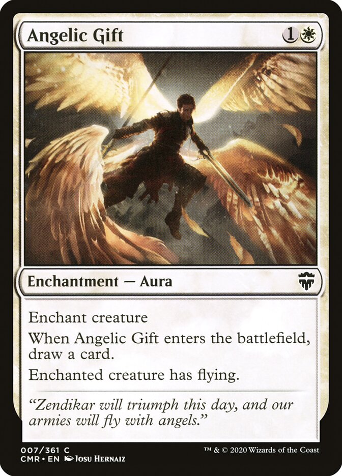 Angelic Gift [Commander Legends] | Yard's Games Ltd