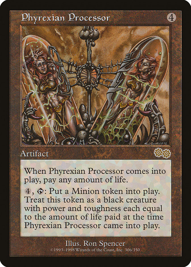 Phyrexian Processor [Urza's Saga] | Yard's Games Ltd