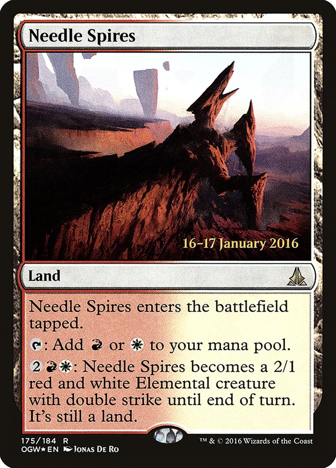 Needle Spires [Oath of the Gatewatch Prerelease Promos] | Yard's Games Ltd