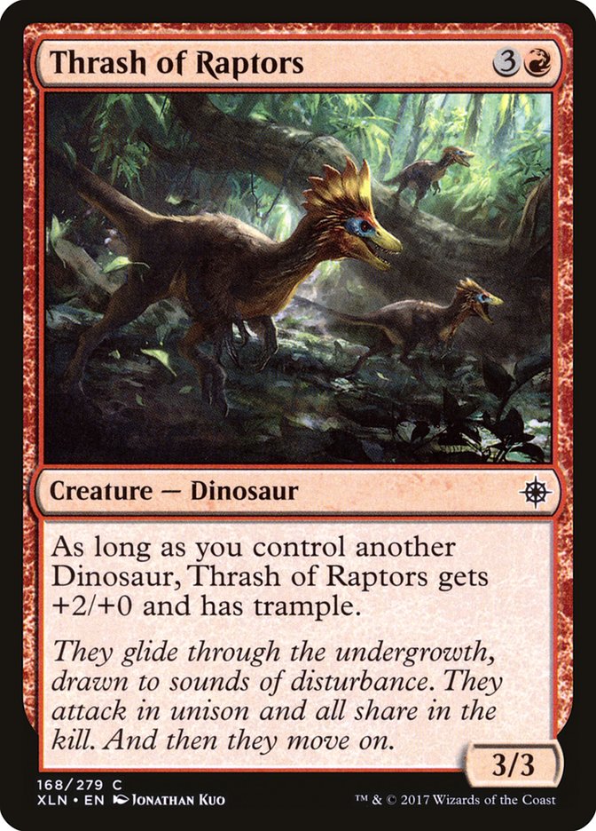 Thrash of Raptors [Ixalan] | Yard's Games Ltd