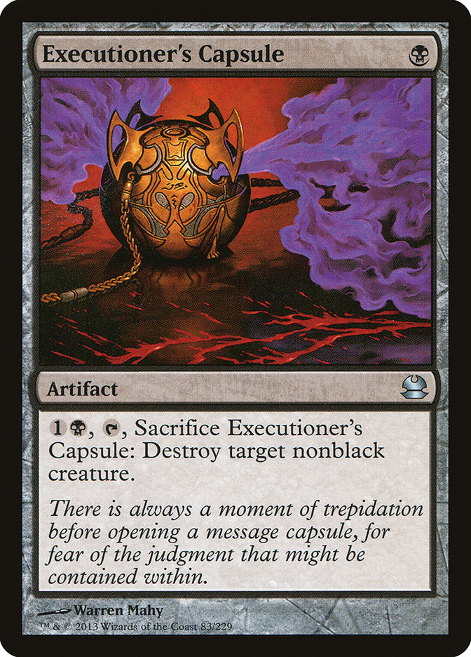 Executioner's Capsule [Modern Masters] | Yard's Games Ltd