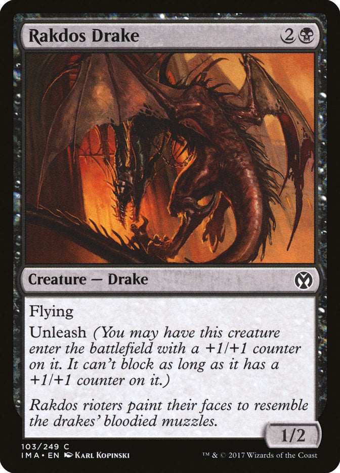 Rakdos Drake [Iconic Masters] | Yard's Games Ltd