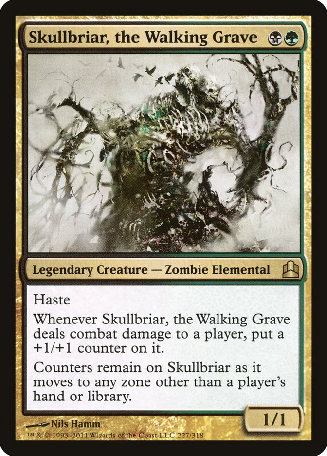 Skullbriar, the Walking Grave [Commander 2011] | Yard's Games Ltd