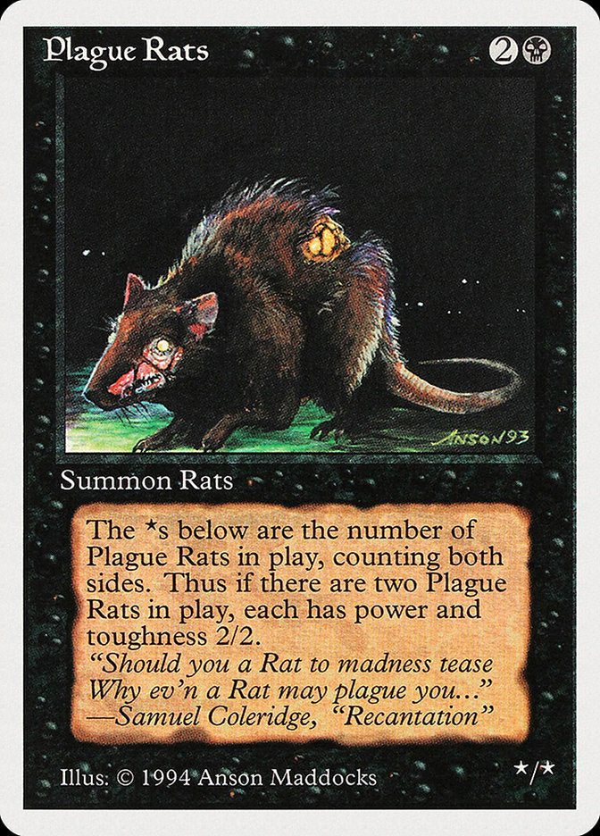 Plague Rats [Summer Magic / Edgar] | Yard's Games Ltd