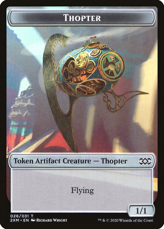 Thopter Token (026/031) [Double Masters Tokens] | Yard's Games Ltd