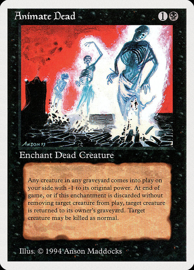 Animate Dead [Summer Magic / Edgar] | Yard's Games Ltd