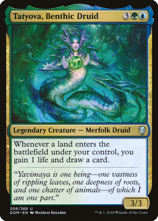 Tatyova, Benthic Druid [Dominaria] | Yard's Games Ltd